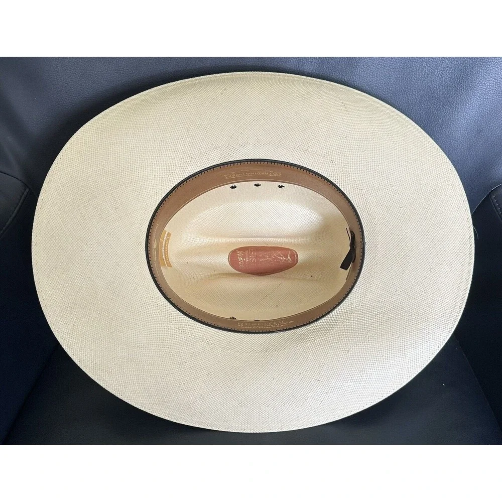 Resistol Self Conforming 4X‎ Shantung Panama Long Oval Size 7 Made In Texas USA